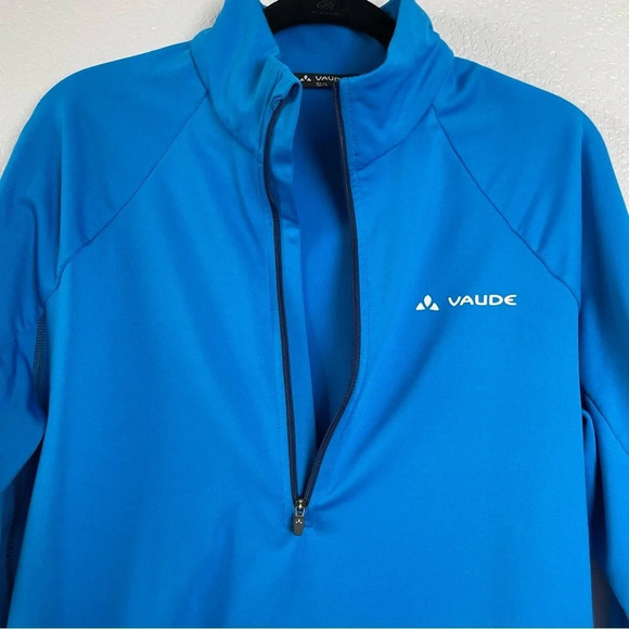 Vaude Mens Pullover Lightweight Jacket Top Blue Size L Athletic Outdoor Wear - Picture 6 of 10